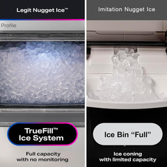 GE Profile Opal 2.0 Ultra Nugget Ice Maker with Scale Inhibiting Filter