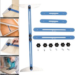 Stair Tread Gauge Template Tool Stair Shelf jig Measuring Scribe Tool Adjustable