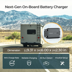Renogy 12V 40A DC to DC Battery Charger DC-DC On-Board Battery Charger
