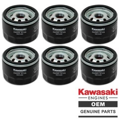 Genuine Kawasaki 49065-0736 Oil Filter (Replaces 49065-7007 49065-0721) – 6 PACK