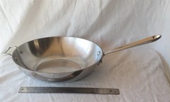 All-Clad 12″ Wok pan Stainless USA made