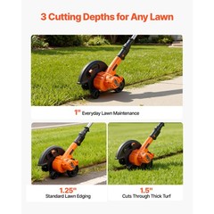Uimoso Cordless Lawn Edger with 8.8-inch Blade for Precise Trimming