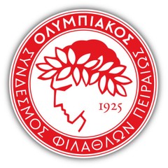 Olympiacos FC Greece Soccer Football Car Bumper Sticker Decal 5” x 5”