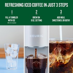 Green Mountain Coffee Roasters Brew Over Ice Vanilla Caramel, K-Cups, 24 Count