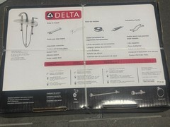 Delta Windemere Wide Spread Faucet 35896LF in Chrome