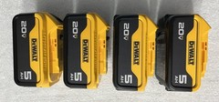 4 New Dewalt 2026 DCB205 20V Max 5.0Ah Lithium Ion Batteries Li-ion DCB205-4