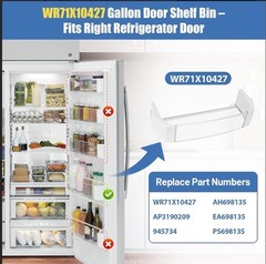 Door Gallon Bin Compatible with GE Refrigerator, WR71X10427