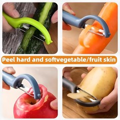2-Pack Vegetable Peeler for Kitchen，Y Peeler Stainless Steel Potato Peeler