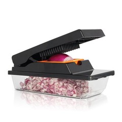 Nutrislicer XL All in 1 Mandoline Slicer and Vegetable Chopper with Container