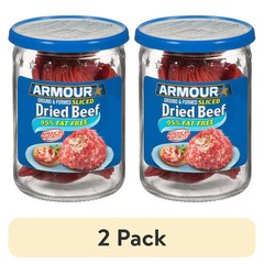(2 pack) Armour Star Sliced Dried Beef, 9g Protein Per Serving, Canned Meat…