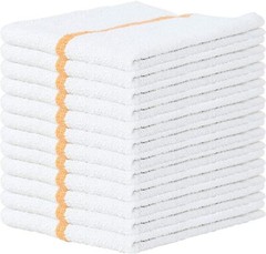 Bar Mop Towels 100% Cotton Kitchen Cleaning Towel Restaurant 16×19 Pack Of 12-24