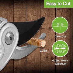 Professional Premium Pruning Shears, Hand Pruners, Garden Clippers