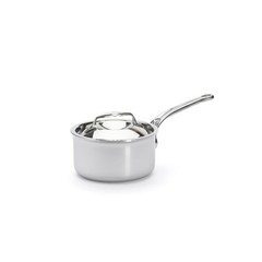 De Buyer Affinity 5-ply Stainless Steel Saucepan with Lid – 1.8 QT (Brand New)