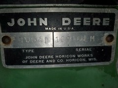 1968 John Deere 110 OEM Cast Iron Front Axle AM30370 112