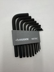 NEW Husky SHORT Hex Key Set, SAE or Metric, Choose one set or both