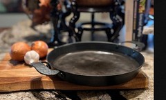 10″ Base Hand-Forged Roaster Pan