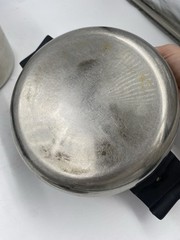 Saladmaster Stainless Steel Saucepan Steamer Double Boiler with Vapo Lid