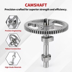Lawn Tractor Camshaft Kit for Riding Mower – Replace OEM 84005207, 793880, 79358