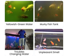 2Pcs AEXZR Water Clarifier Aquaculture Water Purifying Treatment