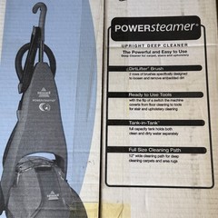 Bissell PowerSteamer Upright Deep Cleaner Model 8805-1 Red Carpet Shampooer NEW