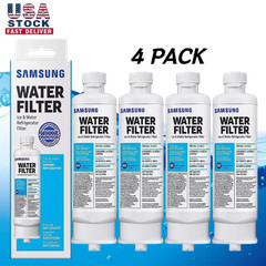 4 PACK Genuine Samsung DA97-17376B HAF-QIN/EXP REFRIGERATOR Water Filter USA