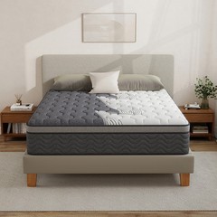 12 Inch Full Queen King Mattress In a Box Dual Zone Firm Soft Memory Foam Hybrid