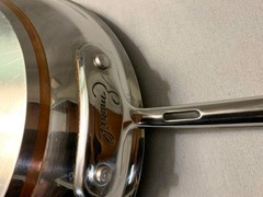 Emeril By All Clad 10″ Copper Core Stainless Steel Fry Pan Sauté Pan Skillet USA