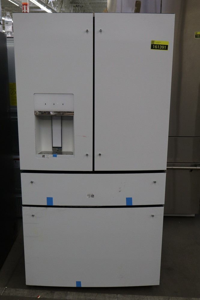 GE Cafe CXE22DP4PW2 36″ Matte White CD French Door Refrigerator NOB #161391