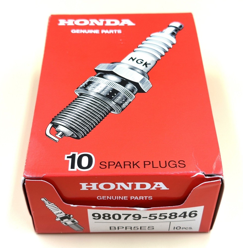 10PK Genuine Honda 98079-55846 SPARK PLUG BPR5ES GX160 GX200 GX270 GX340 GX390