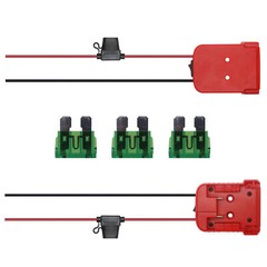 10X DIY Adapter Power Wheel Compatible With Milwaukee M18 Battery 18V Dock Power