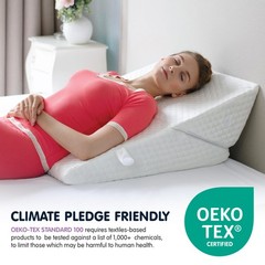 Wedge Pillow for Sleep Apnea, 12 Inch Adjustable Height Bed Wedge Pillow for …