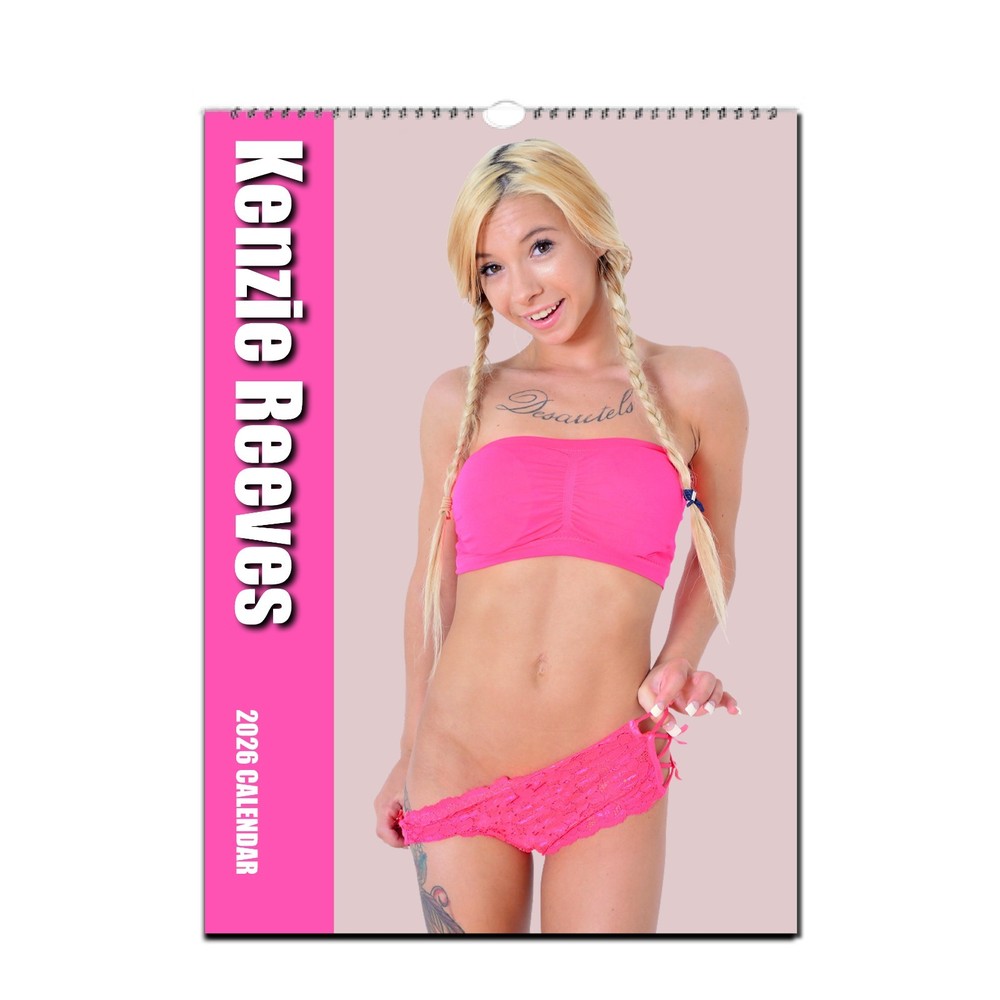 Sexy Hot Kenzie Reeves 2026/27 Personalised Calendar | Choose start month