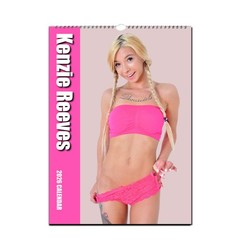 Sexy Hot Kenzie Reeves 2026/27 Personalised Calendar | Choose start month