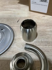 READ DESCRIPTION! MOEN Belfield M-CORE 3-Series Shower Trim Kit-Brushed Nickel