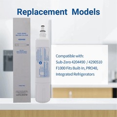 2x Sub-Zero 4204490 Water Filter and Air Cartridge-7042798 Combo Pack