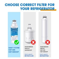 Fit For Samsung HAF-QIN RF23M8070SR RF23M8070SG RF23M8090SG Water Filter 2PACK