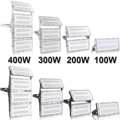 100W-400W Watt LED Flood Light Outdoor Security Garden Yard Spotlight Lamp 110V