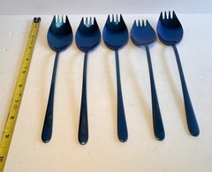 Buyer StarBlue Sporks 2 in 1 Spoons Forks 5 Pieces Stainless Steel