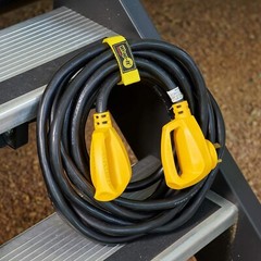 Hook and Loop Strap 12″ Yellow Wrap-It Storage for Boat Rope, Hose, Cable & more