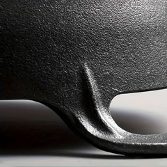 3 Sizes Cast Iron Wok, Heavy-Duty Cast Iron Skillet