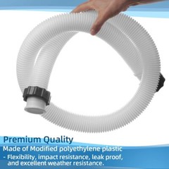 2Pack For Intex 1.5″ Diameter Accessory Pool Pump Replacement Hose – 59″ Long