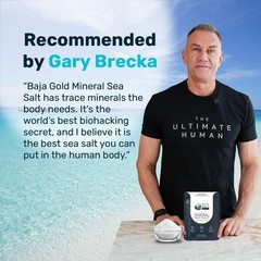 Baja Gold Signature Mineral Sea Salt – Recommended by Gary Brecka – Organic N…