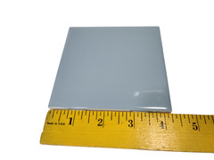 Vintage Blue Ceramic Tile 4.25 in Subway Square Shower Kitchen Wall Backsplash