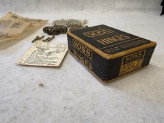Soss Invisible Hinges 1 Set No. 208 And 1 Set No. 204 Both Unused