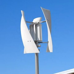 3KW 48V Wind Power Turbine Generator Kit MPPT Controller Home Farm Boat Windmill