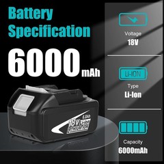 2PACK For Makita 18Volt 8.0Ah LXT Li-Ion Battery BL1860B BL1830 BL1850 /Charger