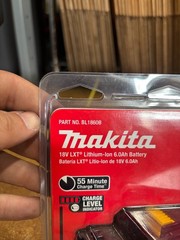 Genuine Makita 18V 6.0Ah Lithium Ion Battery BL1860B LXT Cordless Power Tool