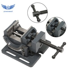 3.25 in. Industrial Strength Benchtop and Drill Press Tilting Angle Vise New