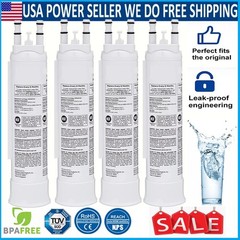 4 Pack Replacement for Frigidaire FPPWFU01 PWF-1 PurePour Water&Ice Filter White