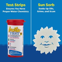 In The Swim Spa Water Balance Kit – Featuring: pH Plus and Minus, Calcium